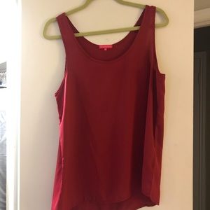 Wine Red Sleeveless Camisole